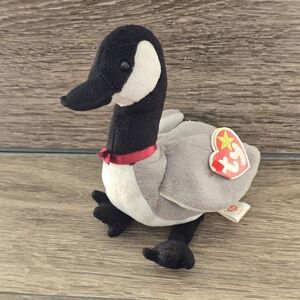 Vintage Ty 1998 Beanie Babies Collection Loosy the Goose Beanie Baby Plush